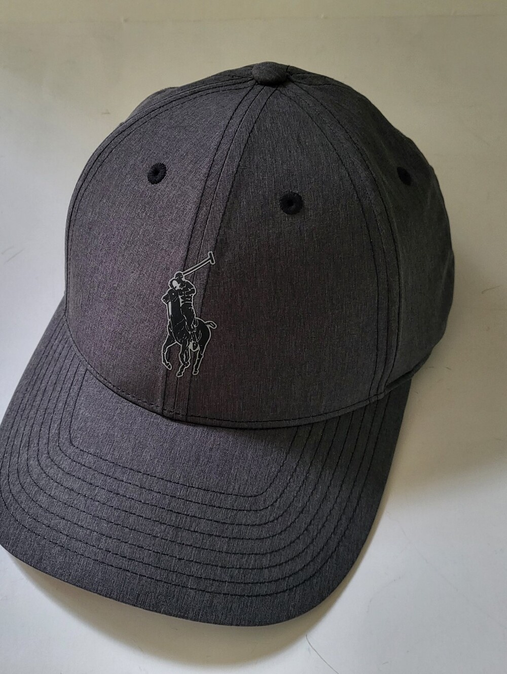 Polo Ralph Lauren Performance baseball hat BIG Pony DARK Gray mens womens